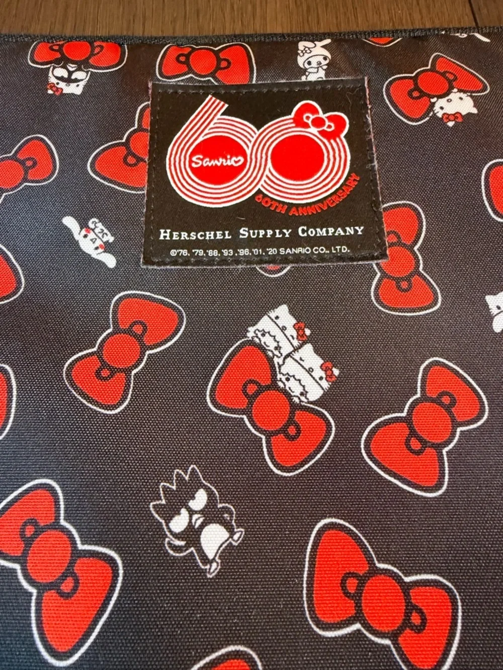 Herschel Supply Co Limited Edition Hello Kitty Sanrio 60th Anniv Padded Sleeve